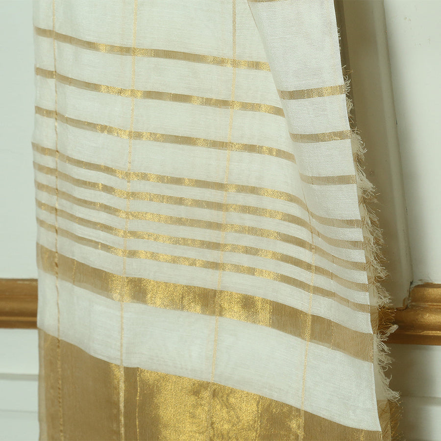 Tasneem Fabrics Women's Zari Banarasi Dupatta - MDDY0001883