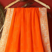 Pure Organza Jacquard-FBDY0002647 - Tasneem Fabrics