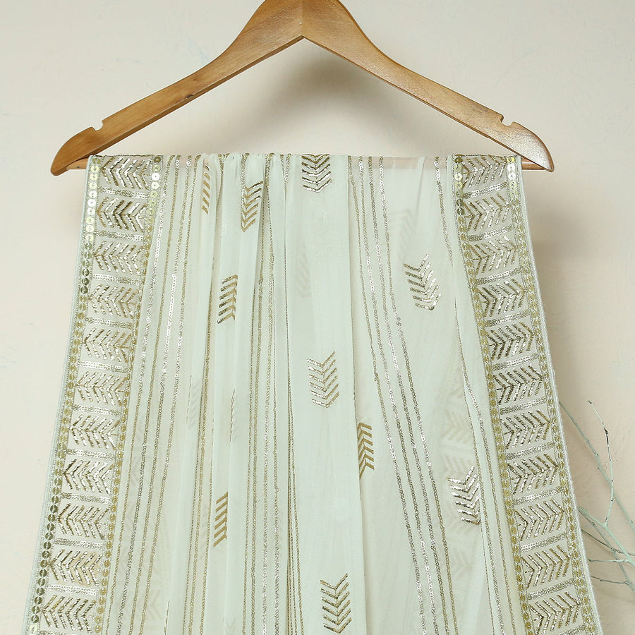Pure Chiffon Jacquard-FBEM0000890 - Tasneem Fabrics