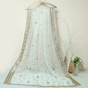 Pure Organza Jacquard-FBEM0000812 - Tasneem Fabrics