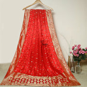 Tasneem Fabrics Women's Pure Gaji Silk Jacquard Dupatta - FBDY0002720