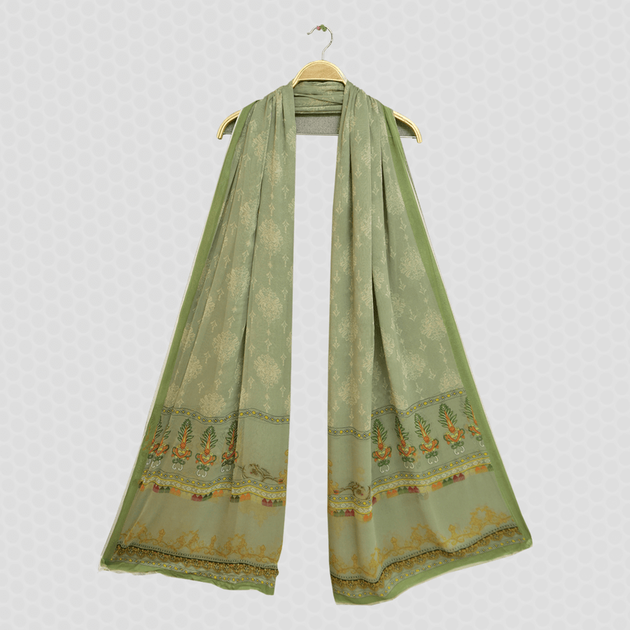 Tasneem Fabrics Women's Printed Crinkle Dupatta - MDPR0003520