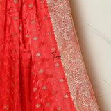 Tasneem Fabrics Women's Pure Gaji Silk Jacquard Dupatta - FBDY0002720