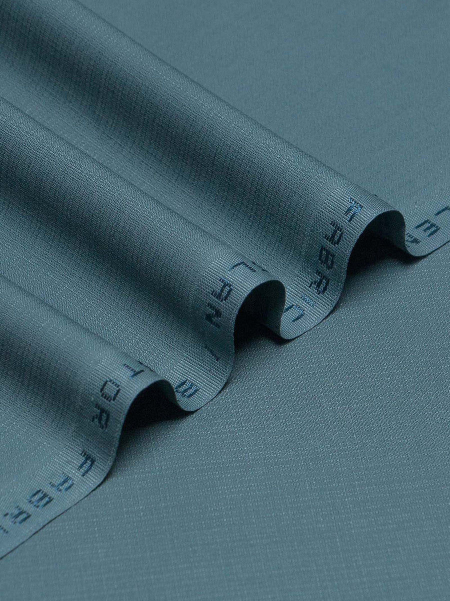 Aslan by Istor Men's Unstitched Blended Fabric for summer - bottle_green