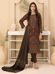 Tawakkal Fabrics Azekha Unstitched Laserkari Jacquard 3Pc Suit D-8057