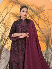 Tawakkal Fabrics Azekha Unstitched Laserkari Jacquard 3Pc Suit D-8060
