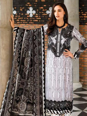 GulAhmed Summer Essential Lawn Unstitched Printed 3Pc Suit B-32010