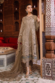Maria.B Mbroidered Fabrics Unstitched Wedding Formal Suit BD-2501