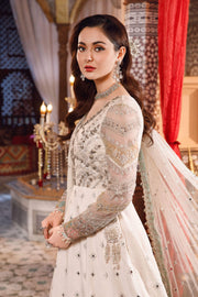 Maria.B Mbroidered Fabrics Unstitched Wedding Formal Suit BD-2502
