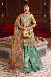 Maria.B Mbroidered Fabrics Unstitched Wedding Formal Suit BD-2503
