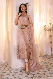 Maria.B Mbroidered Fabrics Unstitched Wedding Formal Suit BD-2505