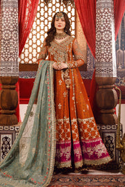 Maria.B Mbroidered Fabrics Unstitched Wedding Formal Suit BD-2506