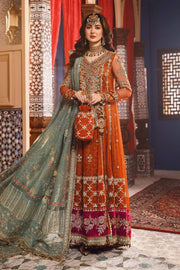 Maria.B Mbroidered Fabrics Unstitched Wedding Formal Suit BD-2506