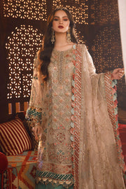 Maria.B Mbroidered Fabrics Unstitched Wedding Formal Suit BD-2507