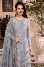 Maria B Heritage Unstitched Mbroidered Luxury Formal Suit BD-2603