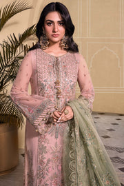 Maria B Heritage Unstitched Mbroidered Luxury Formal Suit BD-2607
