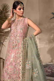 Maria B Heritage Unstitched Mbroidered Luxury Formal Suit BD-2607