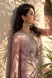 Maria B Heritage Unstitched Mbroidered Luxury Formal Suit BD-2607