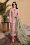 Maria B Heritage Unstitched Mbroidered Luxury Formal Suit BD-2607