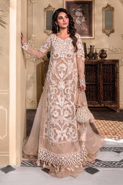 Maria B Heritage Unstitched Mbroidered Luxury Formal Suit BD-2608