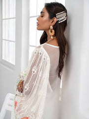 Akbar Aslam Luxury Chiffon Collection 2020 3pc Suit AAW-06 BEGONIA - FaisalFabrics.pk