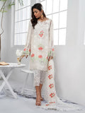 Akbar Aslam Luxury Chiffon Collection 2020 3pc Suit AAW-06 BEGONIA - FaisalFabrics.pk