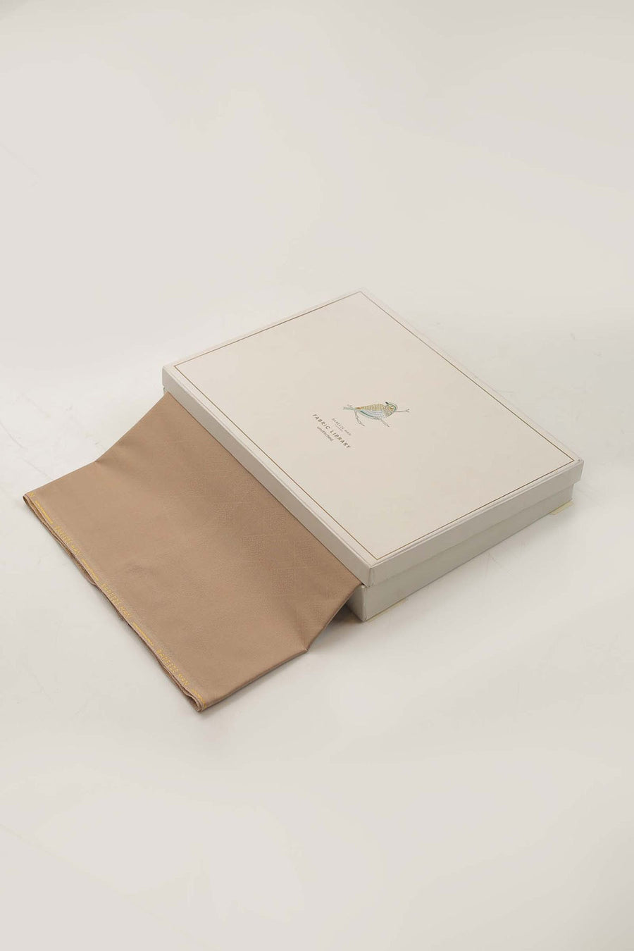 Bareeze Man Jacquard Unstitched Fabric for Summer - Beige
