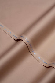 Bareeze Man Egyptian Cotton 2/1 Unstitched Fabric for Summer - Beige