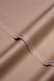 Bareeze Man Egyptian Cotton 2/1 Unstitched Fabric for Summer - Beige