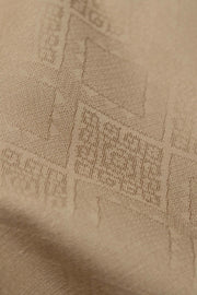 Bareeze Man Jacquard Unstitched Fabric for Summer - Beige