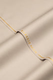 Bareeze Man Pima Cotton Unstitched Fabric for Summer - Beige