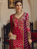 Emaan Adeel Belle Robe Luxury Formal Chiffon Unstitched 3Pc Suit BL-05 - FaisalFabrics.pk