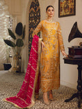 Emaan Adeel Belle Robe Luxury Formal Chiffon Unstitched 3Pc Suit BL-09
