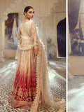 Emaan Adeel Belle Robe Luxury Formal Chiffon Unstitched 3Pc Suit BL-10 - FaisalFabrics.pk