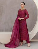 Emaan Adeel Belle Robe Luxury Organza Unstitched 3Pc Suit BL-504
