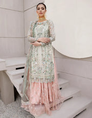 Emaan Adeel Belle Robe Luxury Organza Unstitched 3Pc Suit BL-508