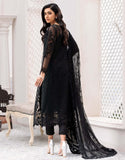 Robe by Emaan Adeel Embroidered Organza 3Pc Suit BL-302 - FaisalFabrics.pk