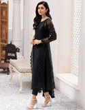 Robe by Emaan Adeel Embroidered Organza 3Pc Suit BL-302 - FaisalFabrics.pk