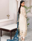 Robe by Emaan Adeel Embroidered Organza 3Pc Suit BL-305 - FaisalFabrics.pk