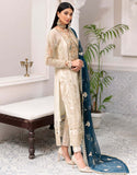 Robe by Emaan Adeel Embroidered Organza 3Pc Suit BL-305 - FaisalFabrics.pk
