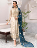 Belle Robe by Emaan Adeel Embroidered Organza 3Pc Suit BL-305