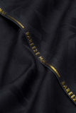 Bareeze Man Jacquard Unstitched Fabric for Summer - Black