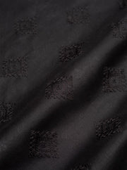 Bareeze Man Spray Embroidered Unstitched Fabric for Summer - Black