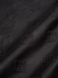 Bareeze Man Spray Embroidered Unstitched Fabric for Summer - Black