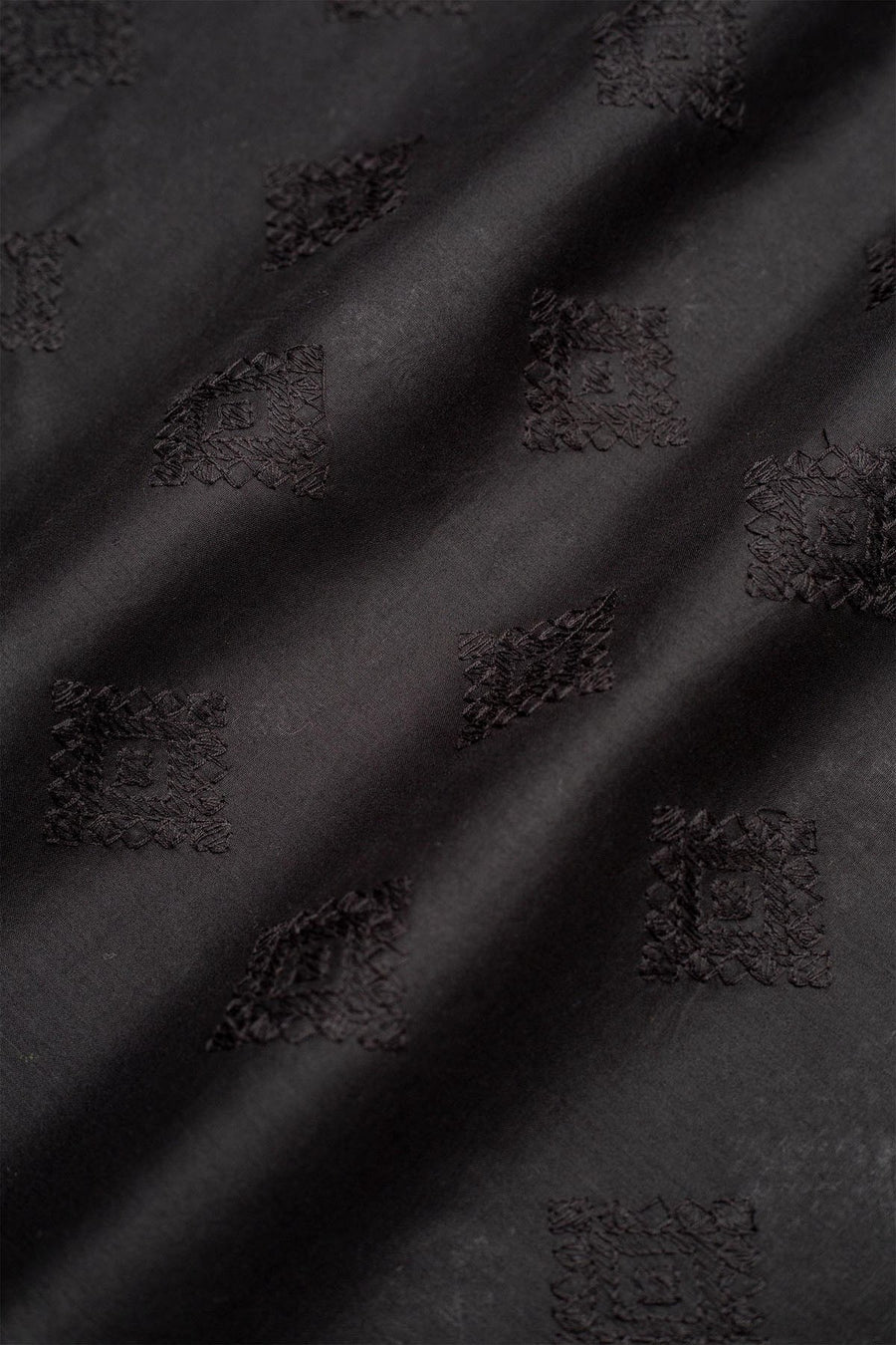 Bareeze Man Spray Embroidered Unstitched Fabric for Summer - Black