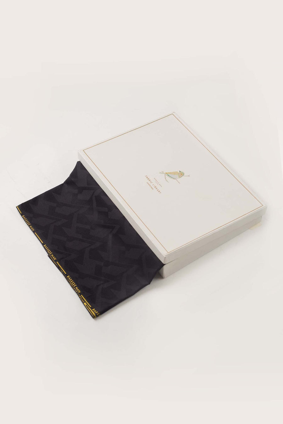 Bareeze Man Jacquard Unstitched Fabric for Summer - Black