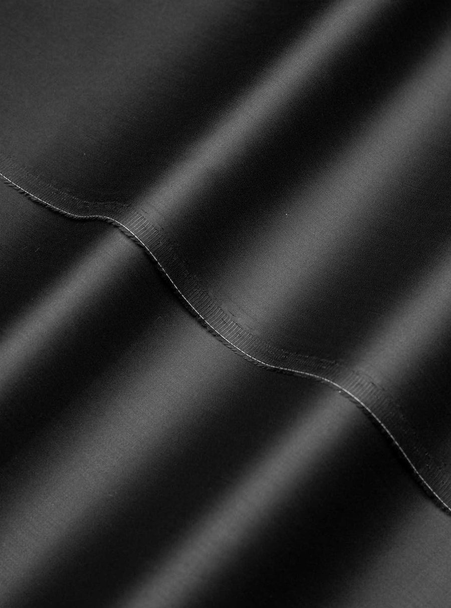 Bareeze Man Supima Cotton Unstitched Fabric for Summer - Black