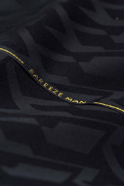 Bareeze Man Jacquard Unstitched Fabric for Summer - Black