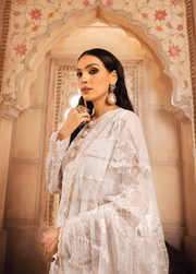 Blanche Fashion Mah e Lukah Unstitched Chiffon 3 Piece Suit BLC-03 - FaisalFabrics.pk