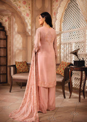 Blanche Fashion Mah e Lukah Unstitched Chiffon 3 Piece Suit BLC-06 - FaisalFabrics.pk